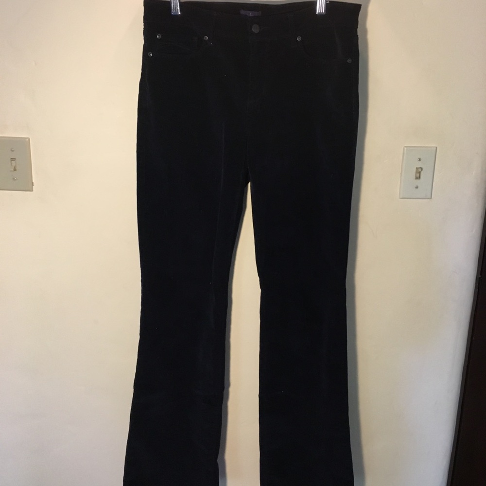 NYDJ Dark Blue Corduroy Boot Cut Pants